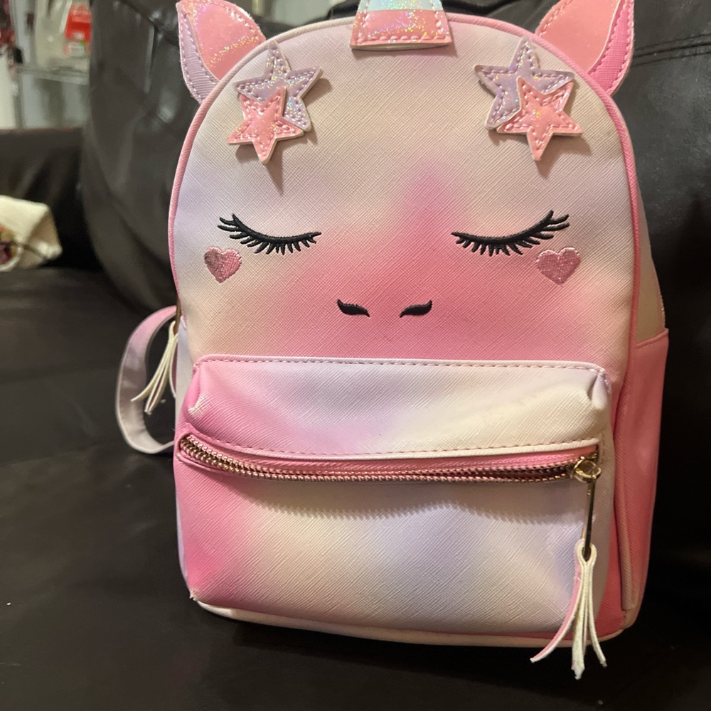Pink Unicorn Kids Backpack